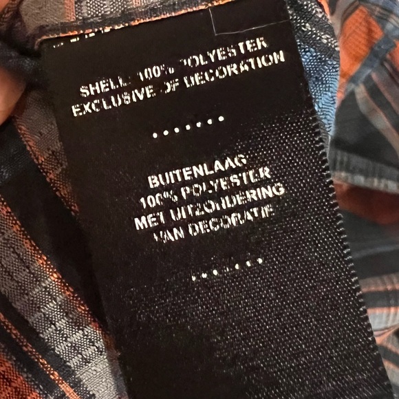 HARLEY DAVIDSON Plaid Long Sleeve Button Down Shirt. Size XL - Picture 7 of 7